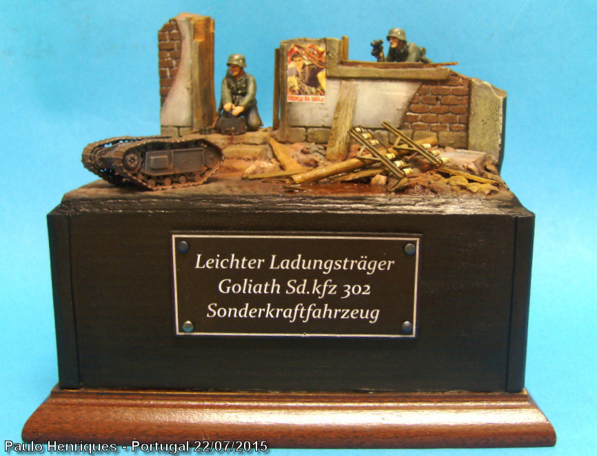 Dioramas and Vignettes: Goliath Sd.kfz 302 - Eastern Front, photo #1