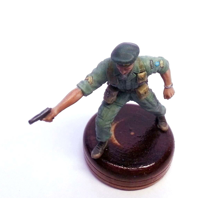 Figures: Sergeant, «Greet berets», Vietnam, 1968, photo #10