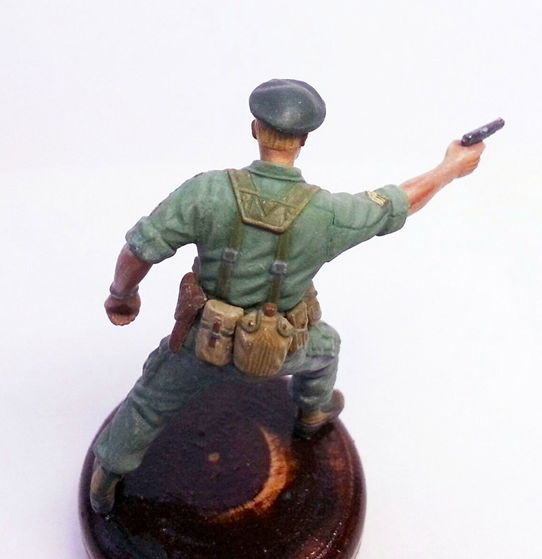 Figures: Sergeant, «Greet berets», Vietnam, 1968, photo #12