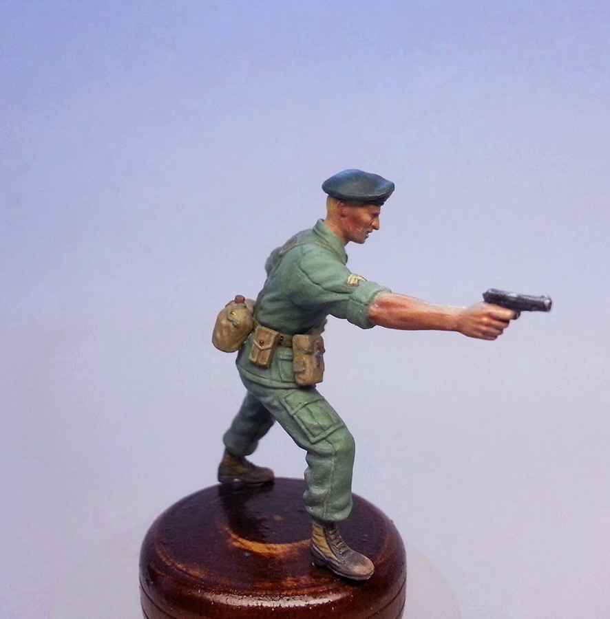 Figures: Sergeant, «Greet berets», Vietnam, 1968, photo #2