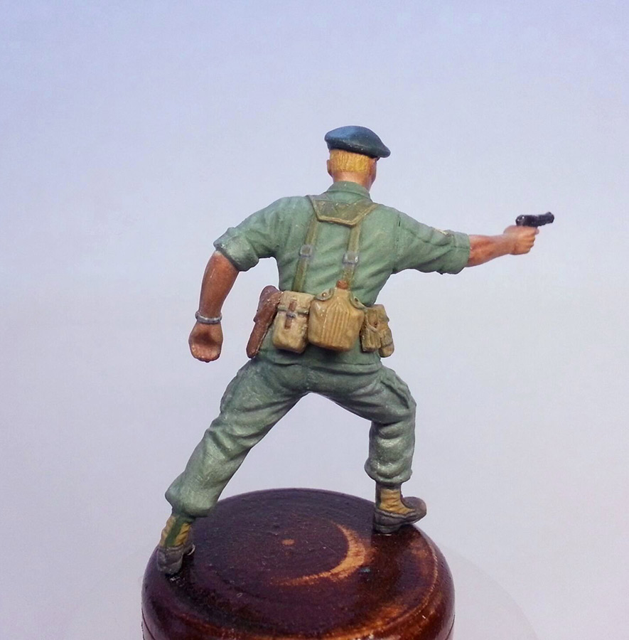 Figures: Sergeant, «Greet berets», Vietnam, 1968, photo #4