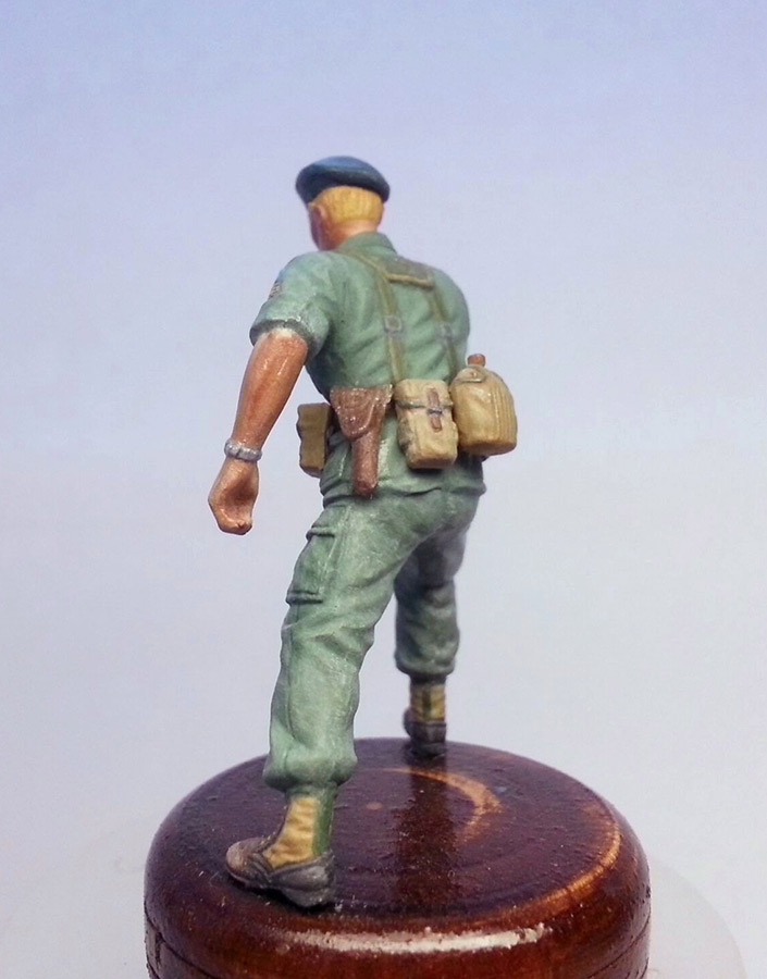 Figures: Sergeant, «Greet berets», Vietnam, 1968, photo #5