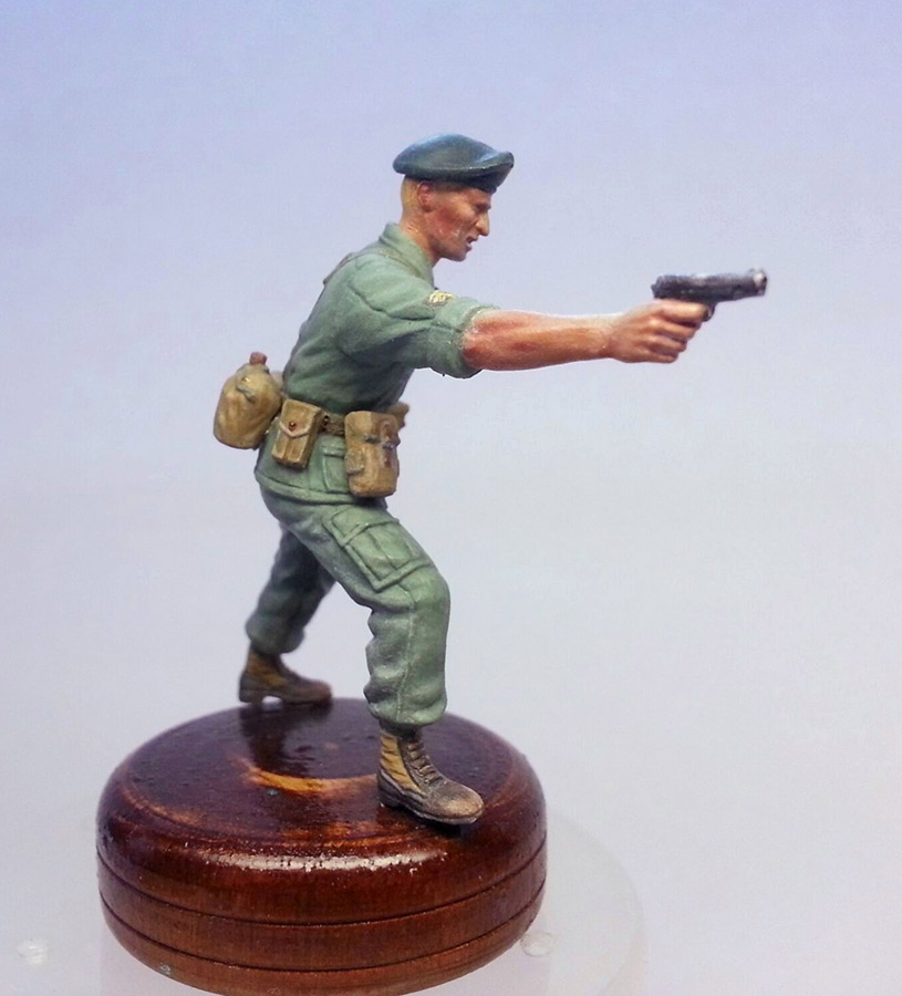 Figures: Sergeant, «Greet berets», Vietnam, 1968, photo #6