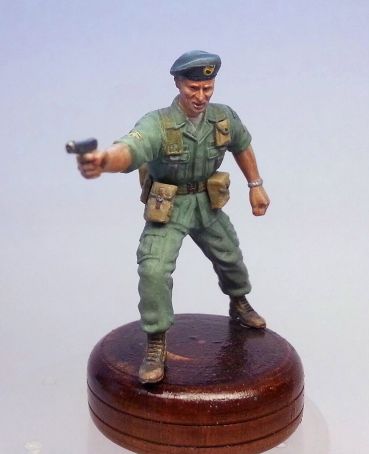 Figures: Sergeant, «Greet berets», Vietnam, 1968, photo #7
