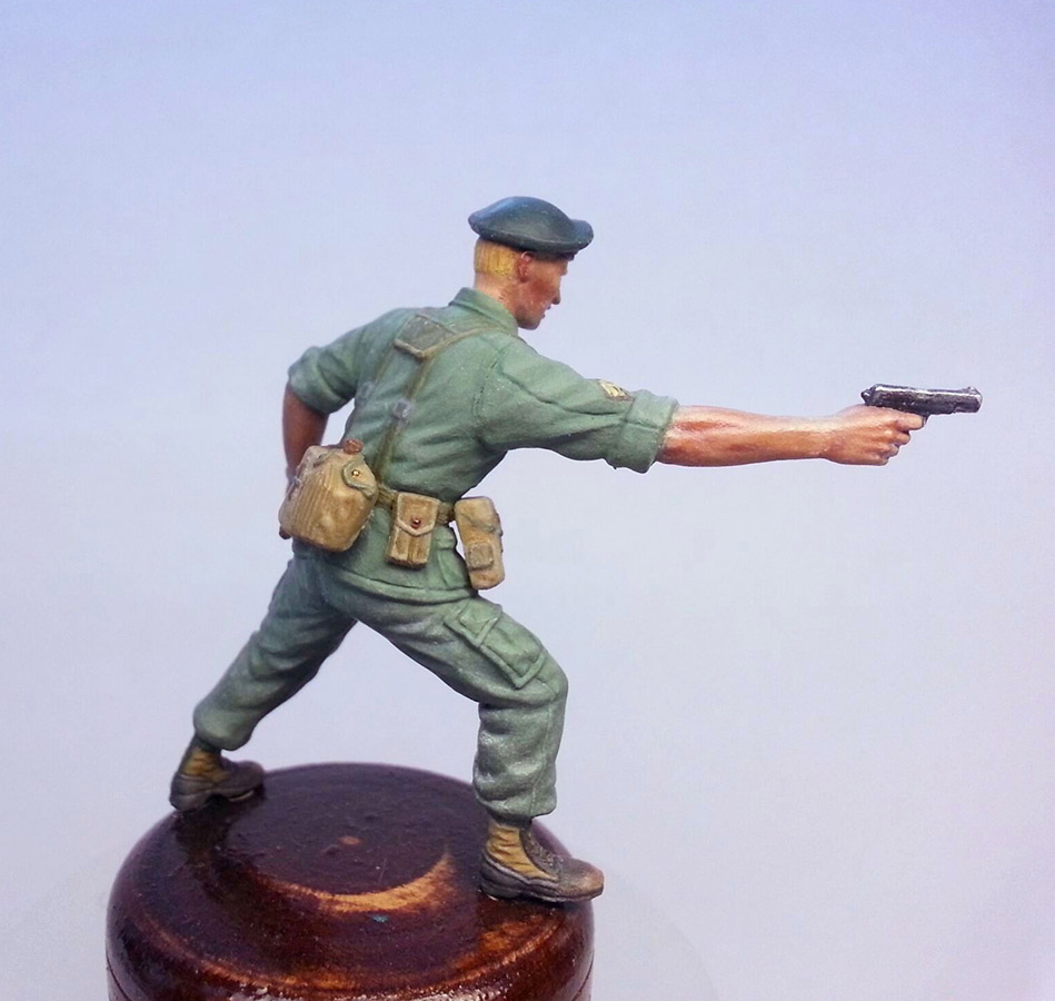Figures: Sergeant, «Greet berets», Vietnam, 1968, photo #9