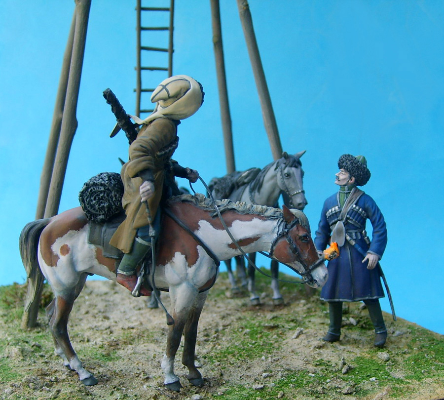 Dioramas and Vignettes: On the Caucasian Line, part 2. 1840s, photo #8