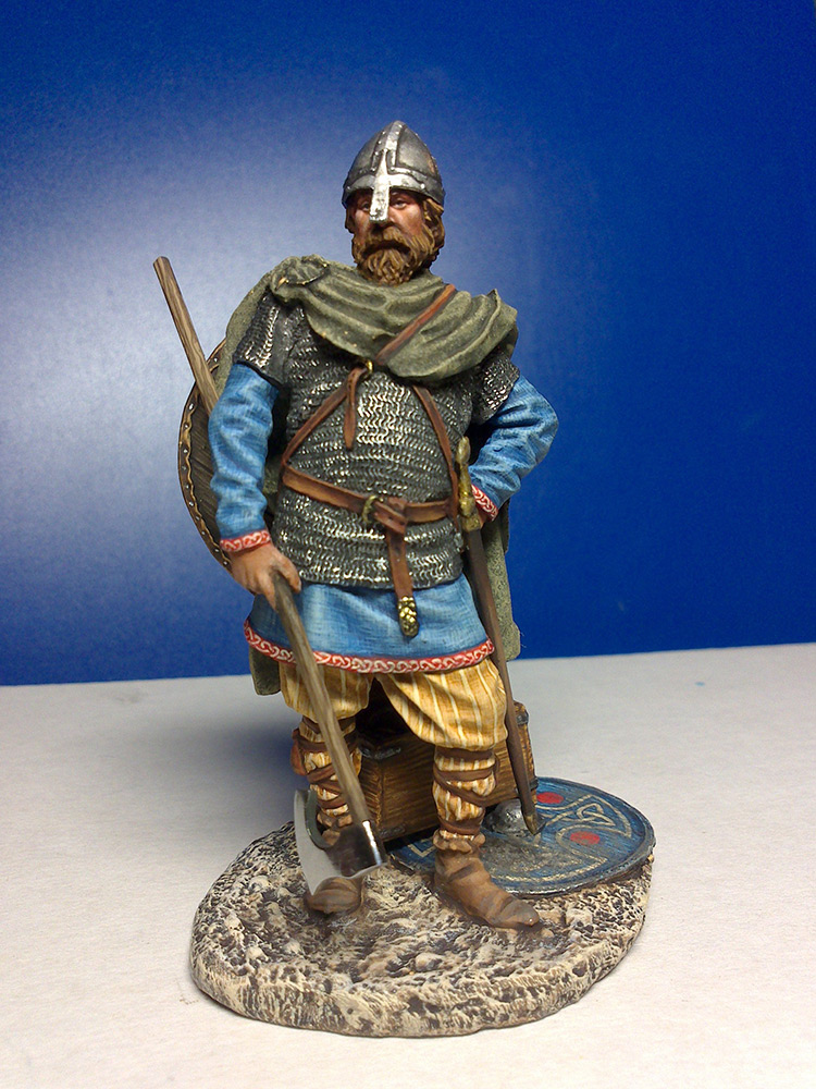 Figures: Viking warlord, XVIII-IX cent., photo #1