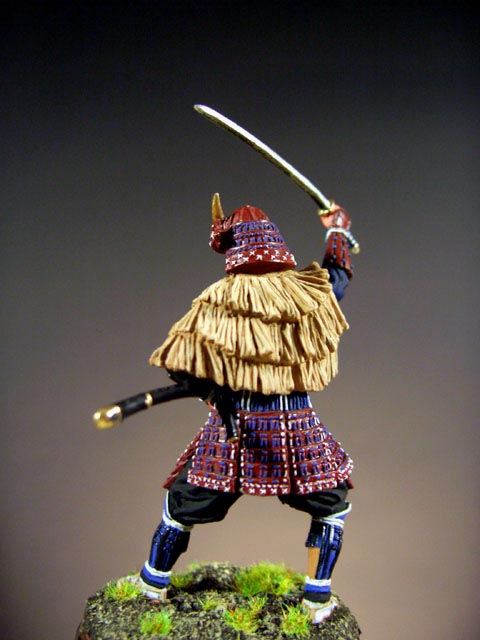 Figures: Samurai in the raincoat, XVI century, photo #3