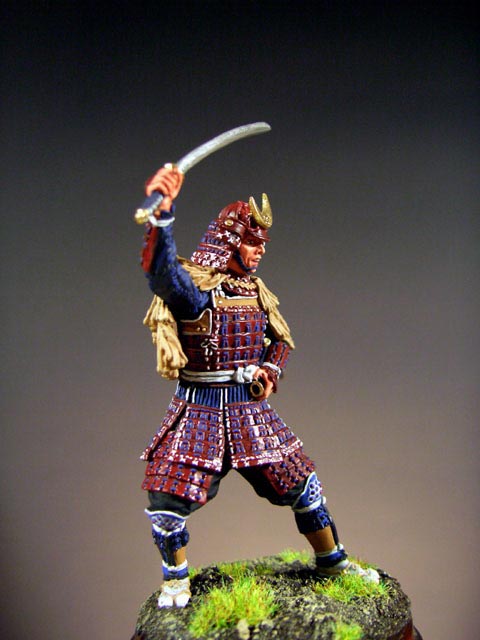 Figures: Samurai in the raincoat, XVI century, photo #4