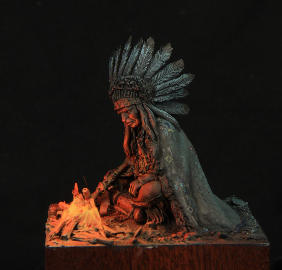 Dioramas and Vignettes: By a campfire, photo #4