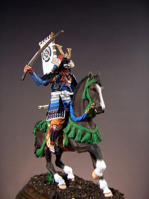 Figures: Mounted Samurai, XV century, photo #1