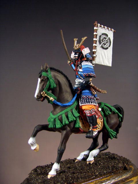 Figures: Mounted Samurai, XV century, photo #3