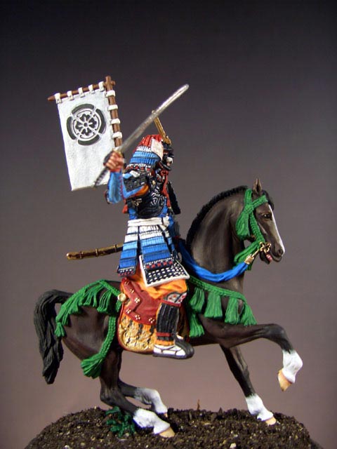 Figures: Mounted Samurai, XV century, photo #4