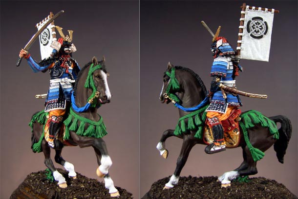 Figures: Mounted Samurai, XV century