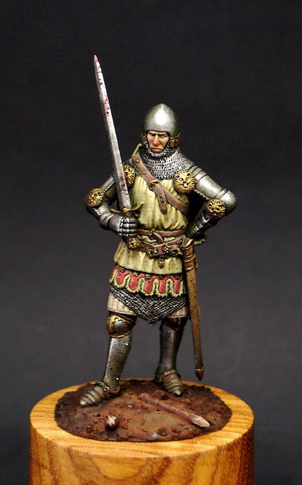 Figures: English knight, XIV cent., photo #3