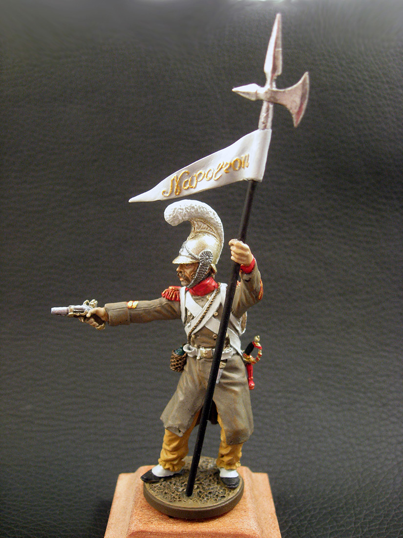 Figures: 3rd eagle bearer, 46th inf.regt. France, 1811-15, photo #1