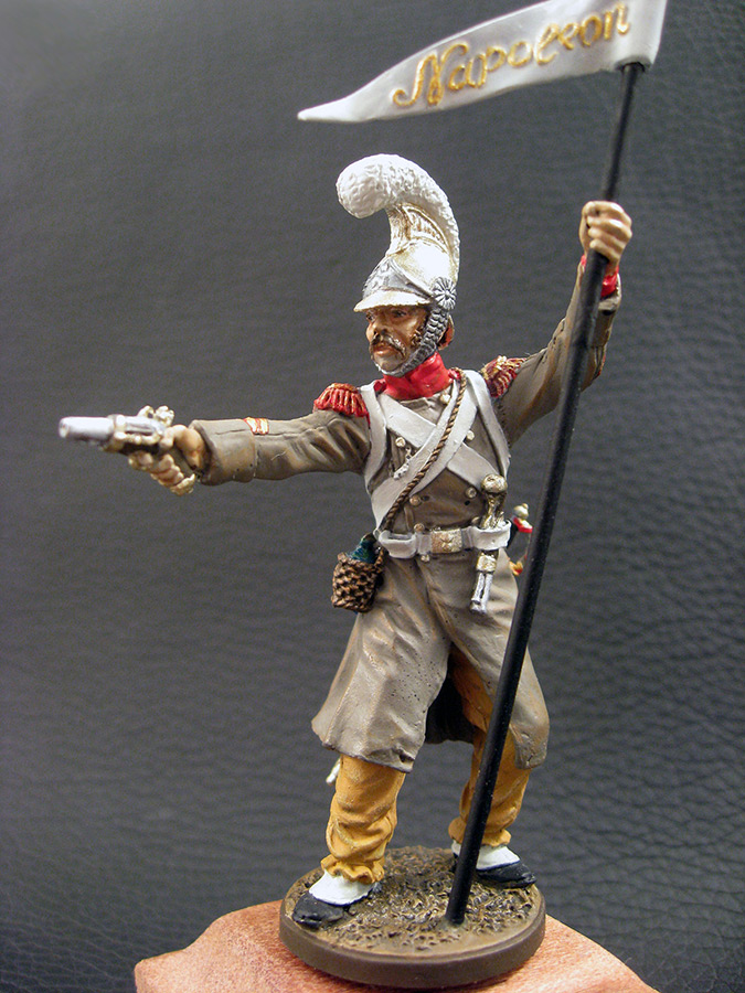 Фигурки: Третий орлоносец 46-го полка линейной пехоты. Франция, 1811-15 гг, фото #9