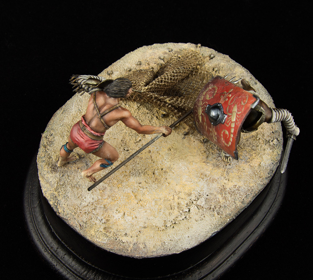 Диорамы и виньетки: Поединок. Ретиарий и секутор, фото #15