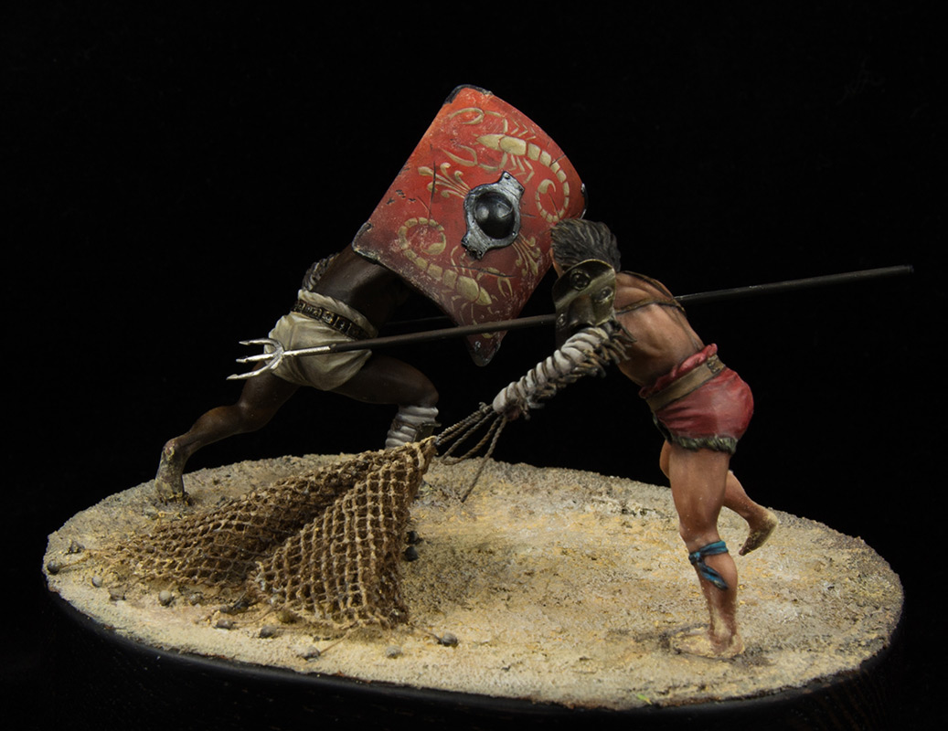 Диорамы и виньетки: Поединок. Ретиарий и секутор, фото #3
