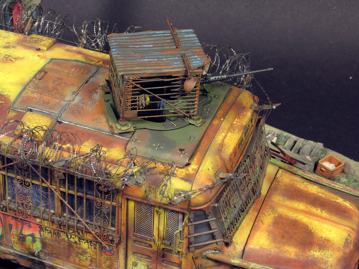 Dioramas and Vignettes: Zombie Bus, photo #10