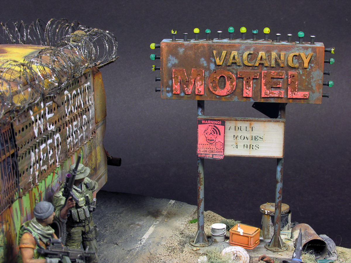 Dioramas and Vignettes: Zombie Bus, photo #12