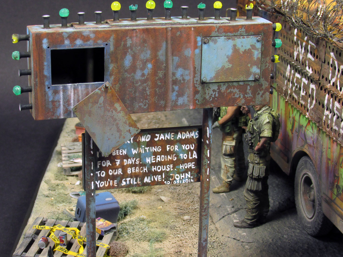 Dioramas and Vignettes: Zombie Bus, photo #13