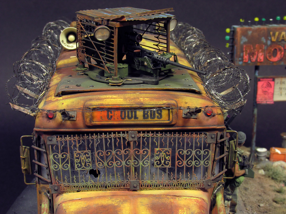 Dioramas and Vignettes: Zombie Bus, photo #14