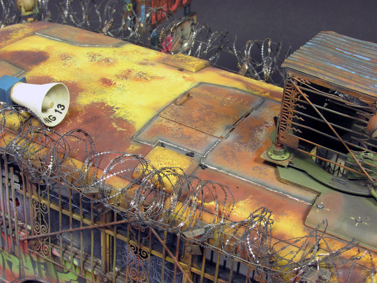 Dioramas and Vignettes: Zombie Bus, photo #19