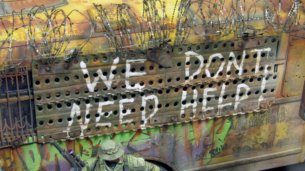 Dioramas and Vignettes: Zombie Bus, photo #6