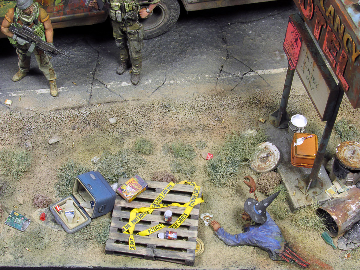 Dioramas and Vignettes: Zombie Bus, photo #9