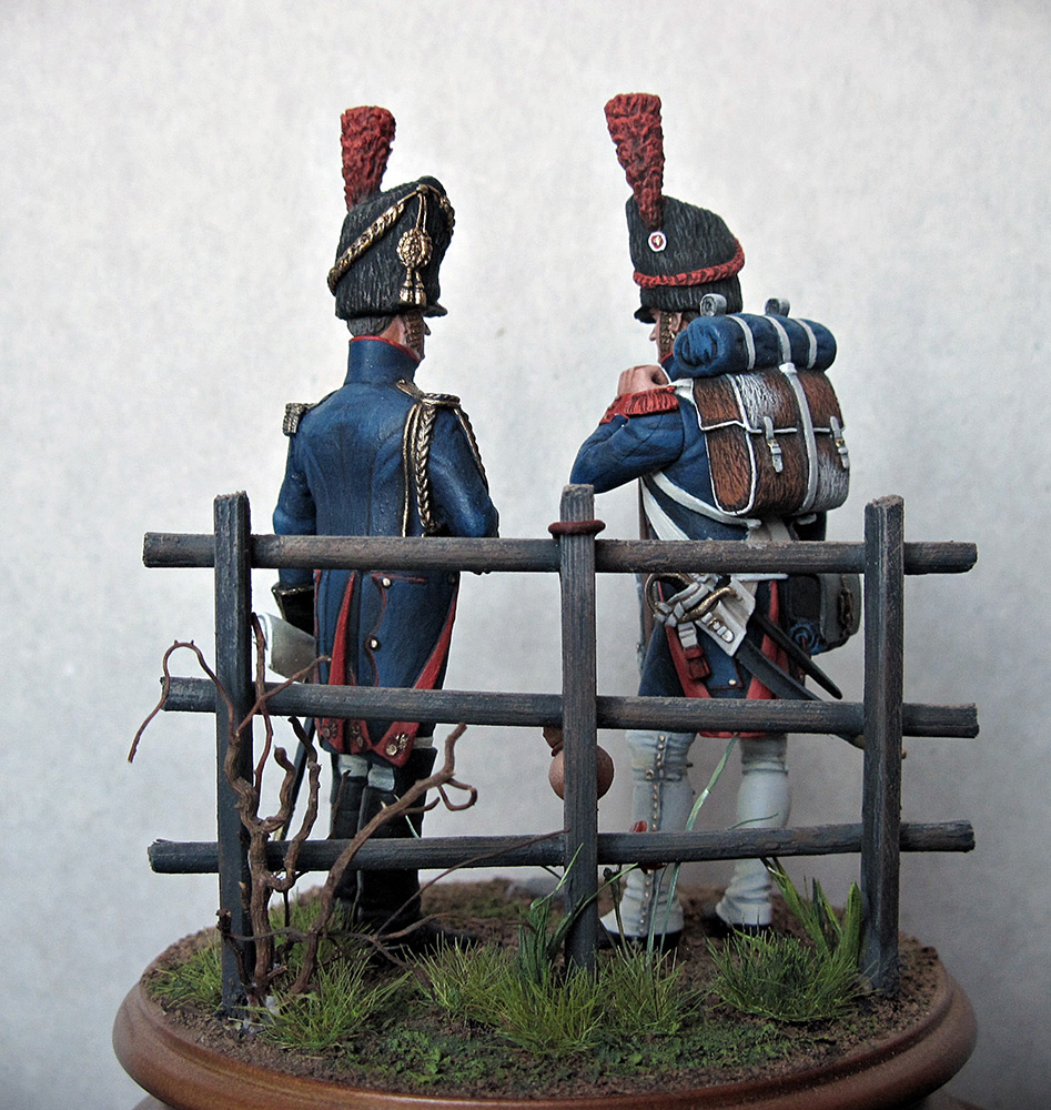 Dioramas and Vignettes: Staff officer and private, Guard foot artillery, 1812, photo #7