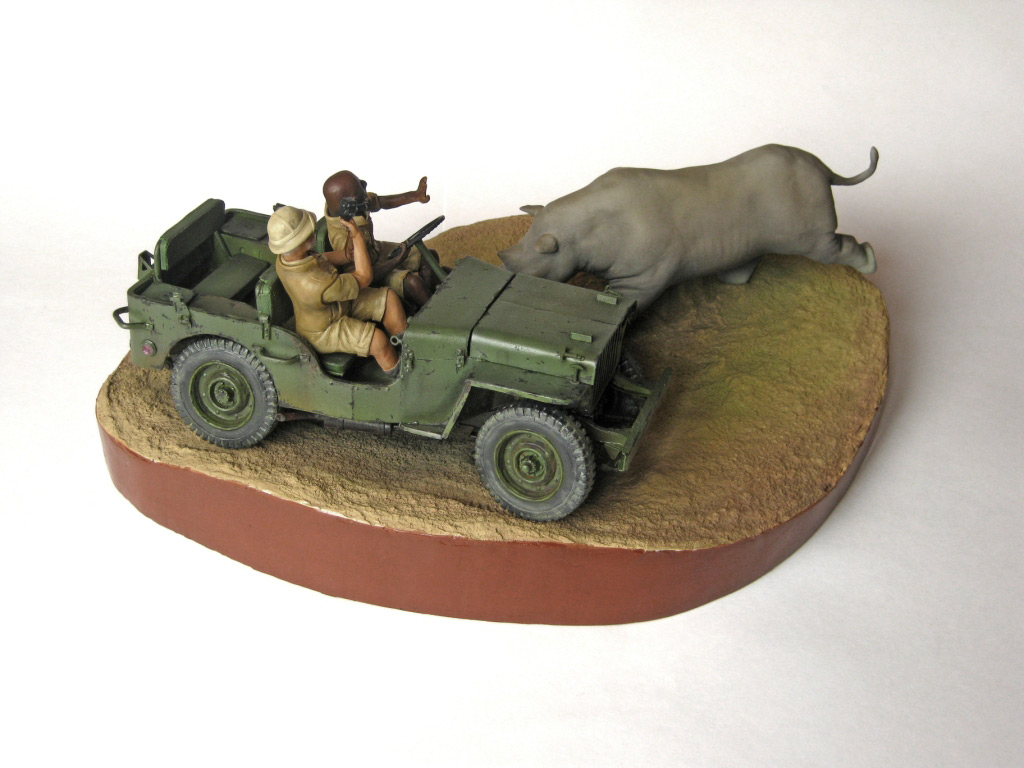 Dioramas and Vignettes: Accident on safari, photo #1