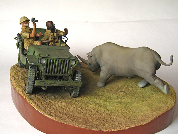 Dioramas and Vignettes: Accident on safari