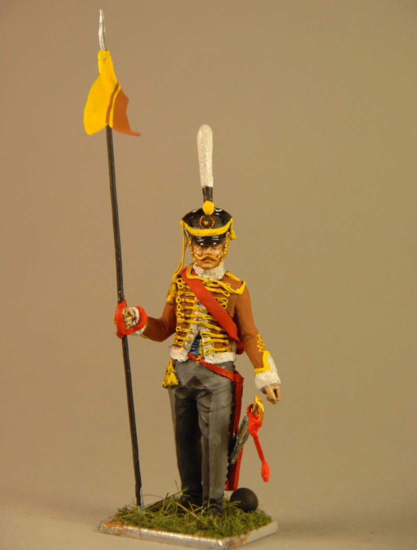Figures: Akhtyrsky hussar, 1812-13, photo #1