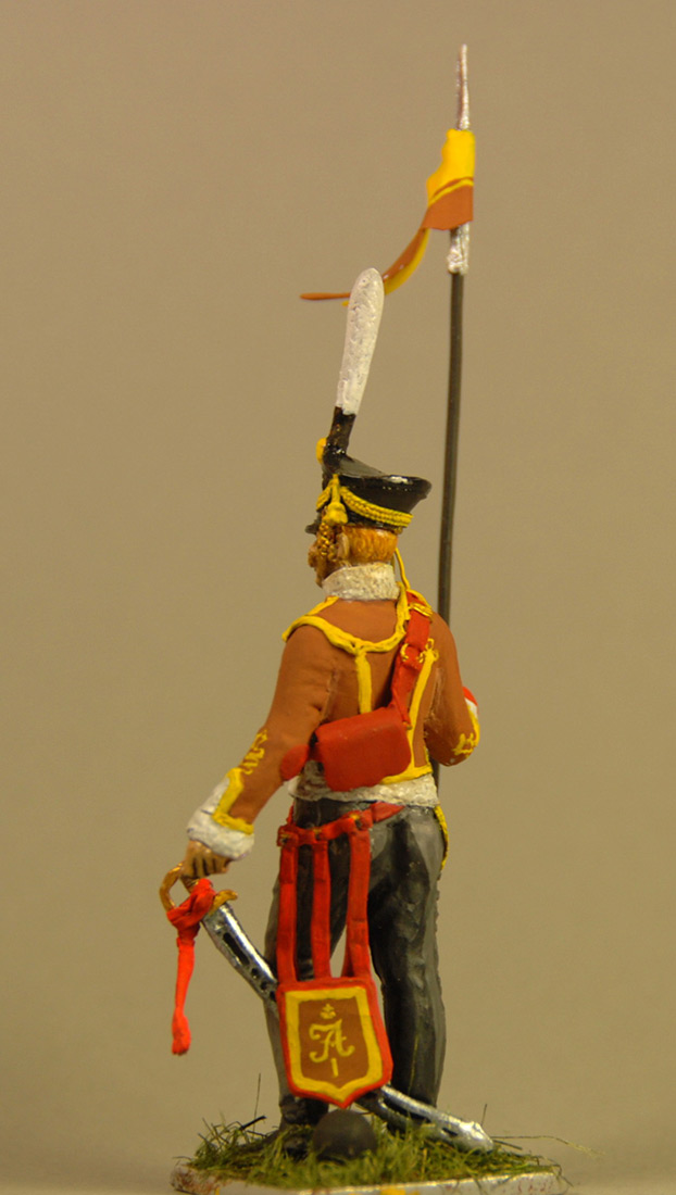 Figures: Akhtyrsky hussar, 1812-13, photo #4