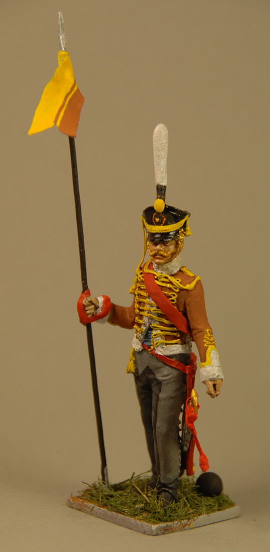 Figures: Akhtyrsky hussar, 1812-13, photo #6