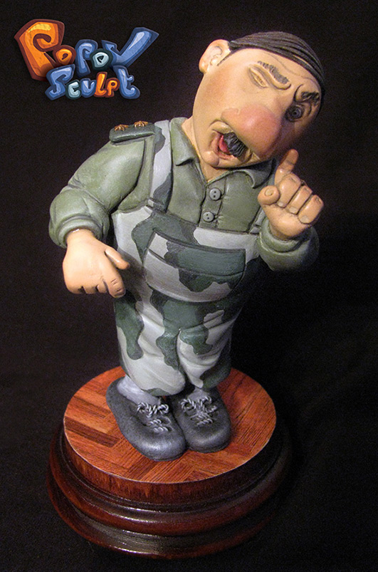 Sculpture: Warrant officer Zadov, photo #2