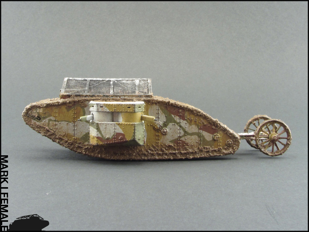 Dioramas and Vignettes: Мark Mk.I Female. Somme offensive, photo #11