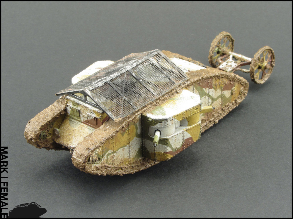 Dioramas and Vignettes: Мark Mk.I Female. Somme offensive, photo #12
