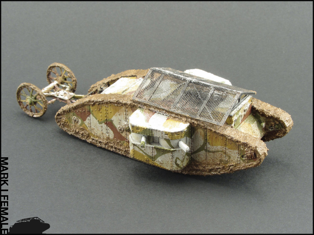 Dioramas and Vignettes: Мark Mk.I Female. Somme offensive, photo #13