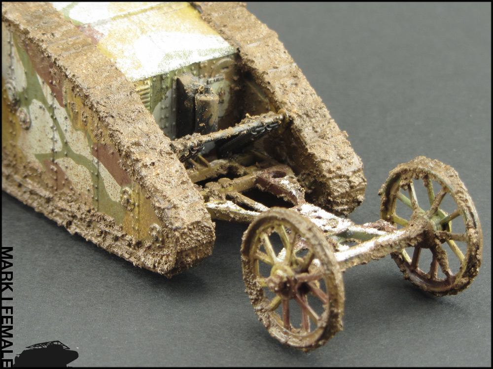 Dioramas and Vignettes: Мark Mk.I Female. Somme offensive, photo #14