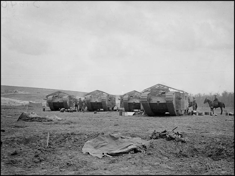 Dioramas and Vignettes: Мark Mk.I Female. Somme offensive, photo #19