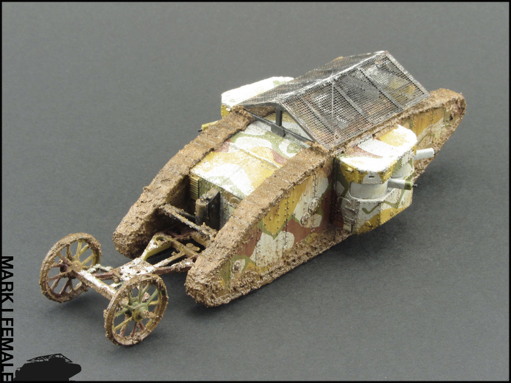 Dioramas and Vignettes: Мark Mk.I Female. Somme offensive, photo #8