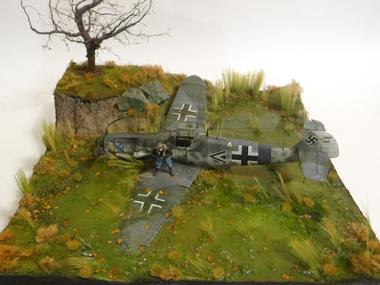Dioramas and Vignettes: Shot down pilot, photo #2