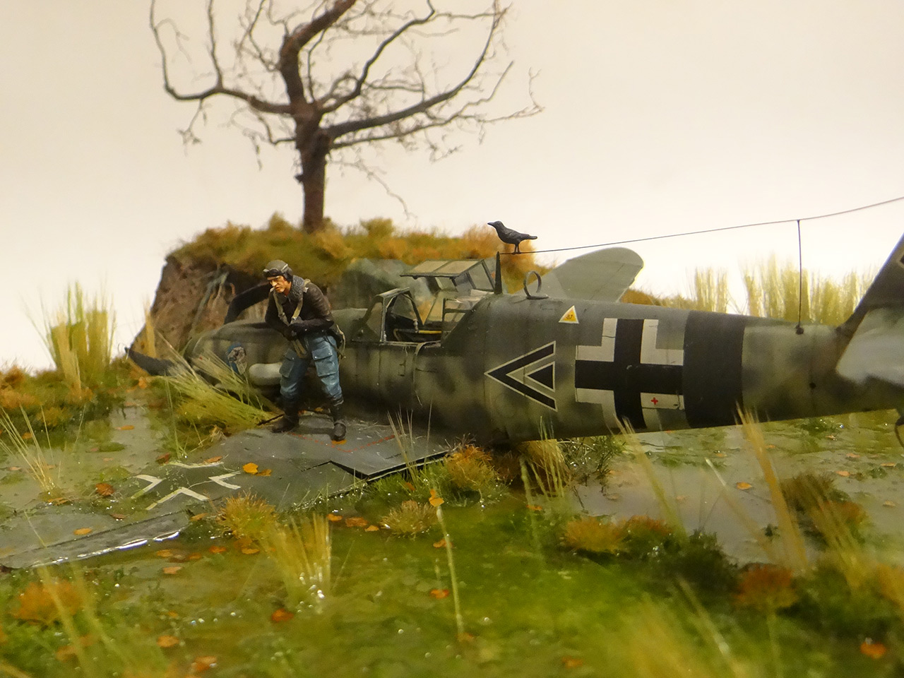 Dioramas and Vignettes: Shot down pilot, photo #6