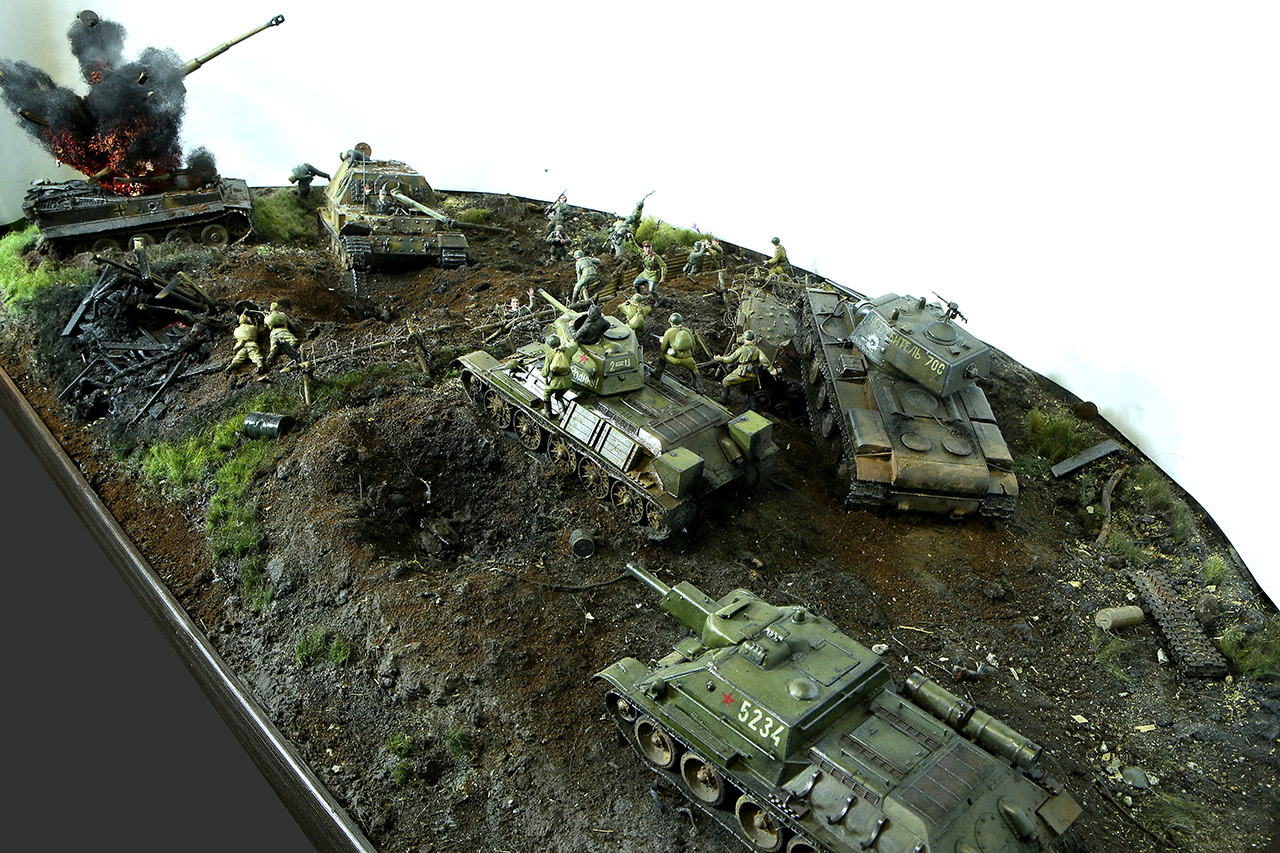Dioramas and Vignettes: Kursk bulge. The breaktrough, photo #11
