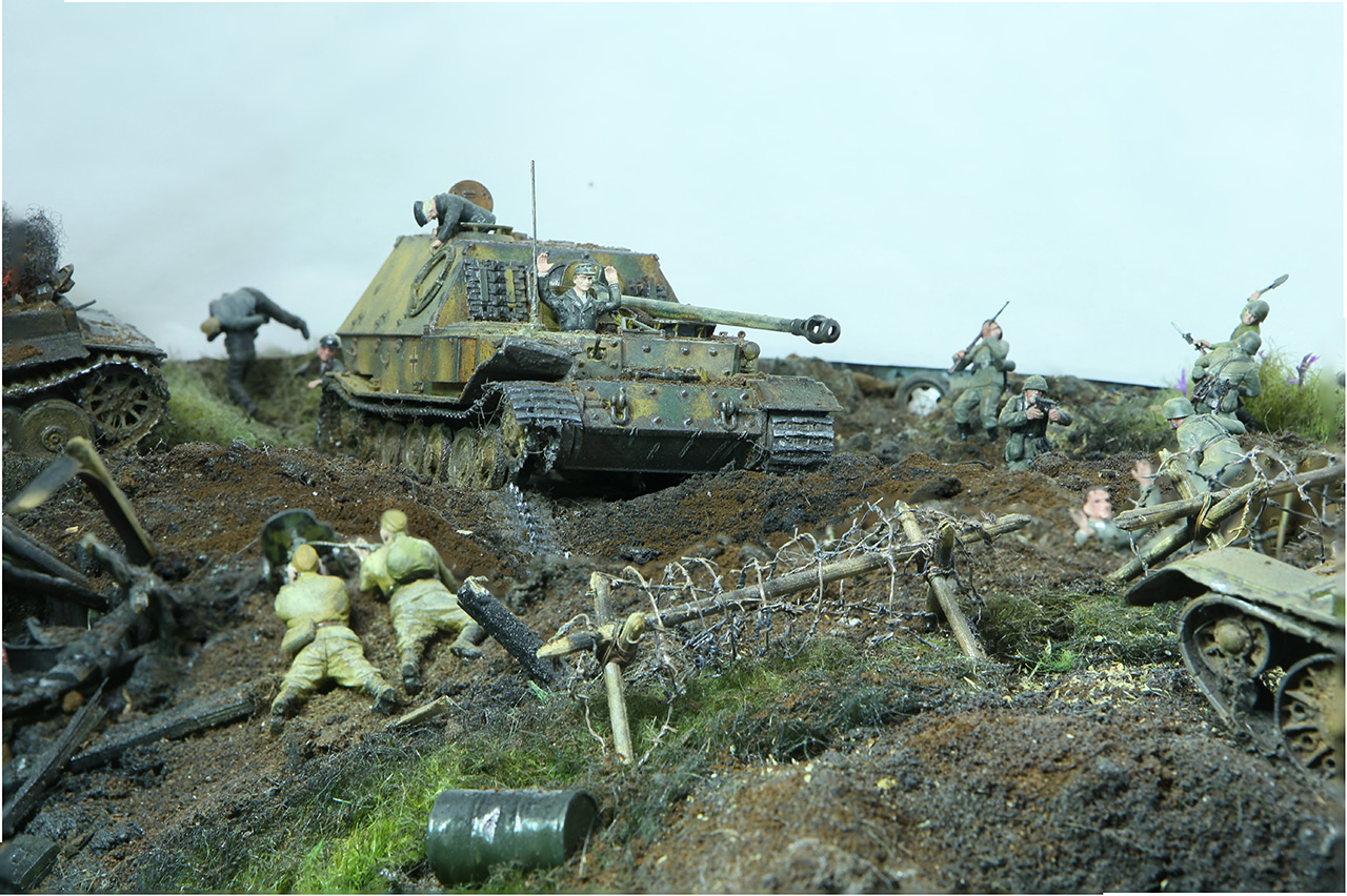 Dioramas and Vignettes: Kursk bulge. The breaktrough, photo #16