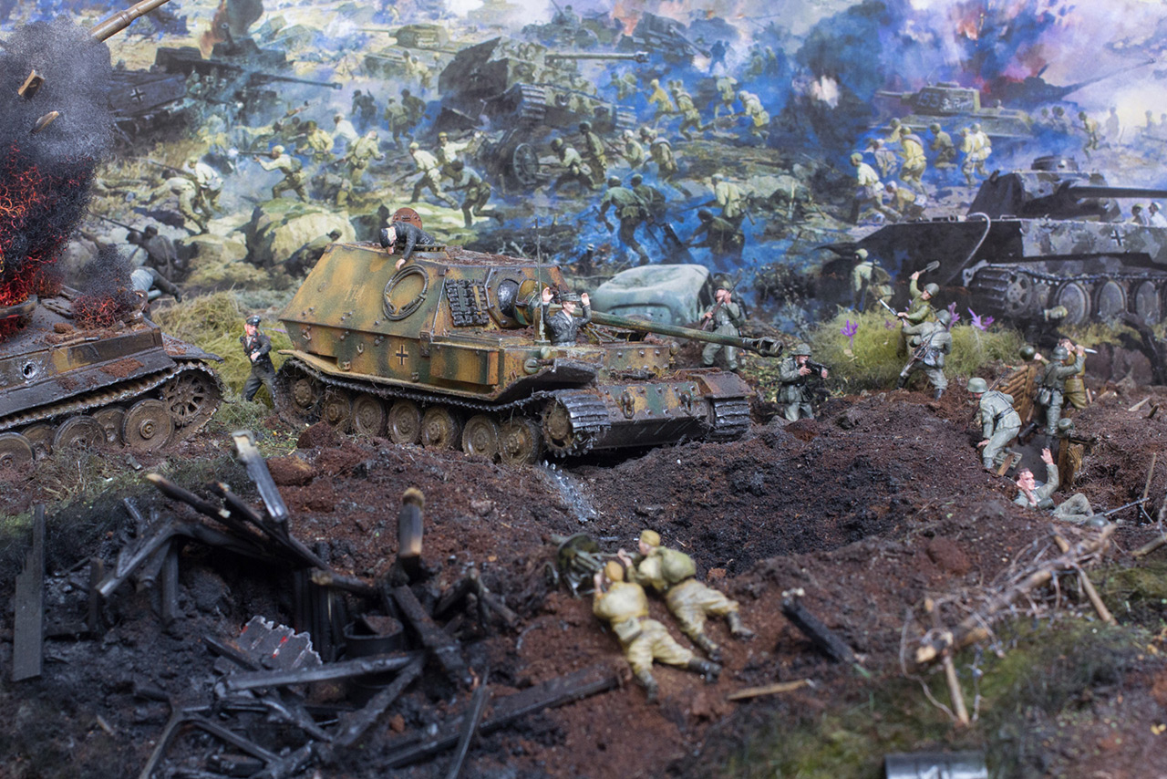 Dioramas and Vignettes: Kursk bulge. The breaktrough, photo #2