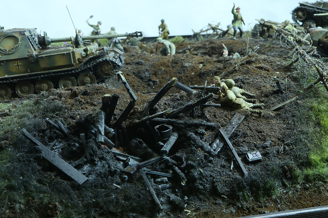 Dioramas and Vignettes: Kursk bulge. The breaktrough, photo #21
