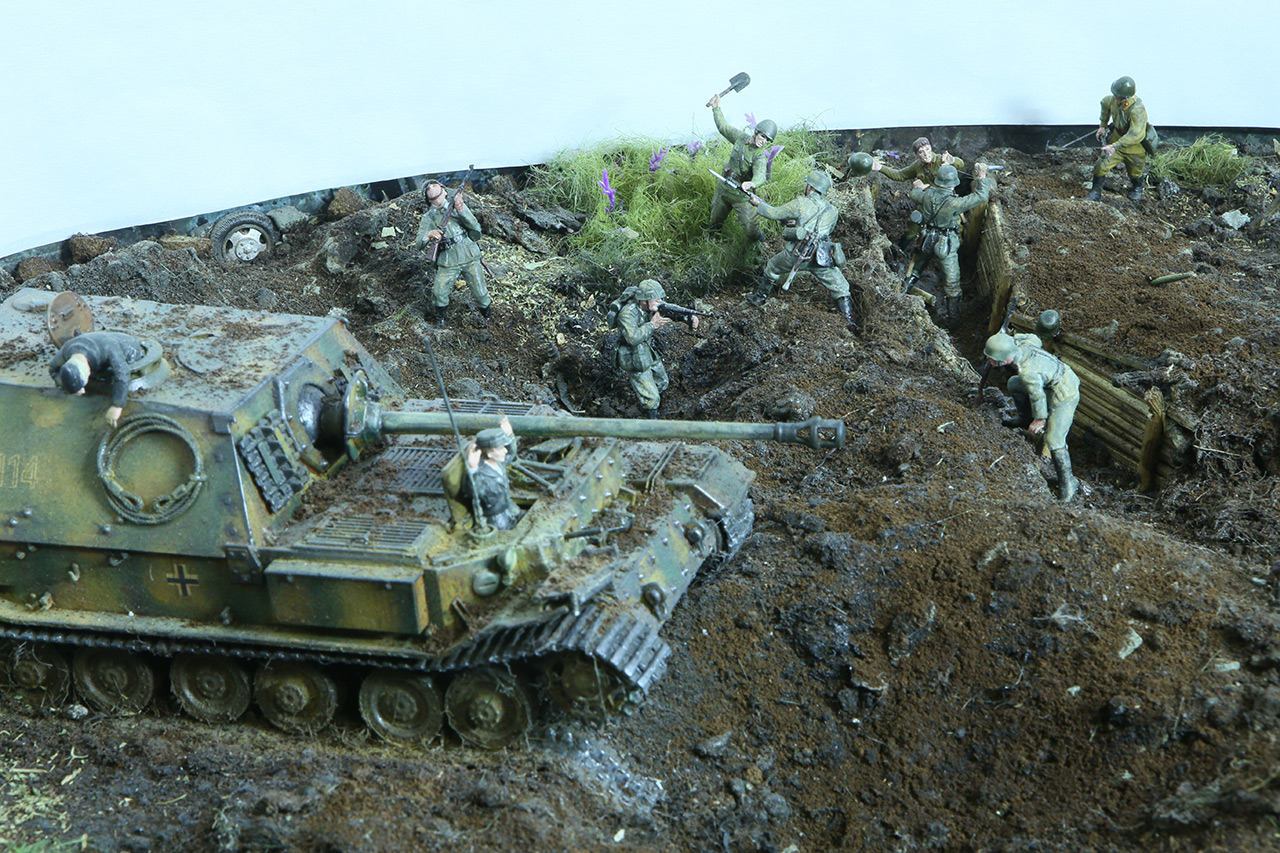 Dioramas and Vignettes: Kursk bulge. The breaktrough, photo #22